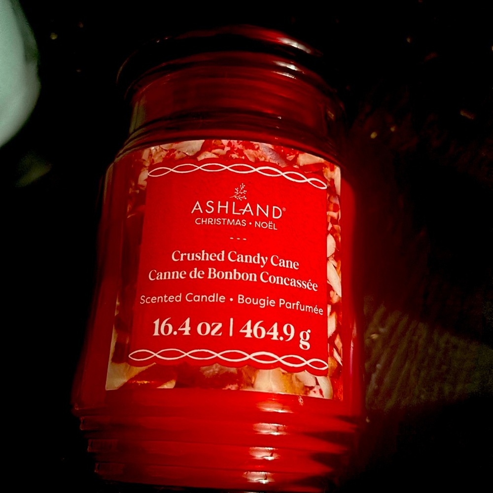 Candy Cane Candle